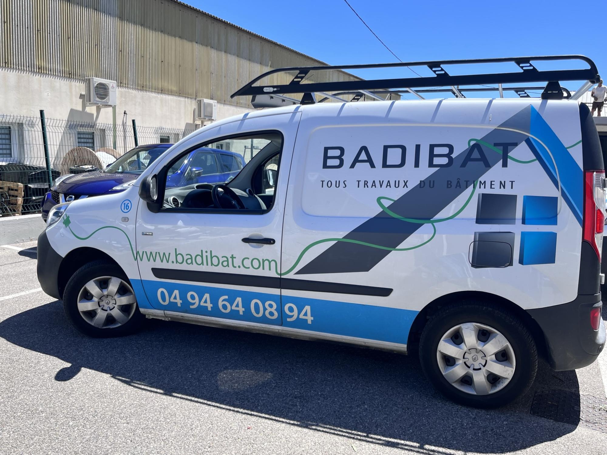 Entreprise bâtiment Var véhicule