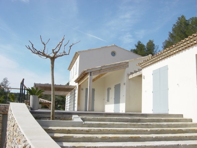 Entreprise bâtiment Var escalier